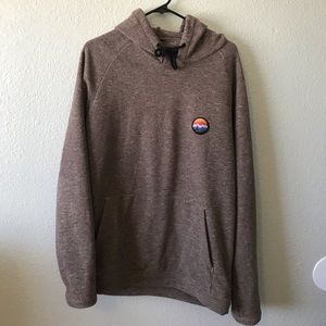 CoalaTree Organics Fleece Hooded Sweatshirt Sz L